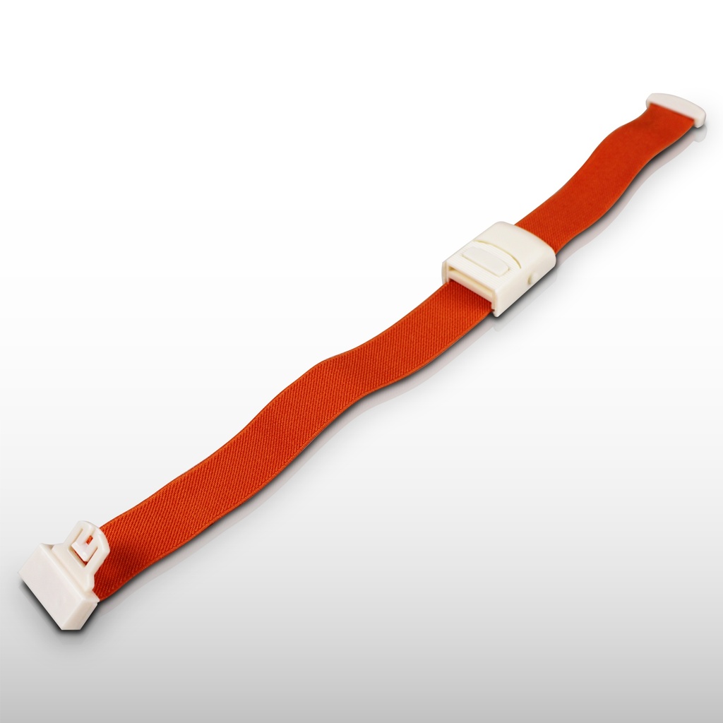 Torniquete Elástico Ligadura IV Enfermería F14 Naranja