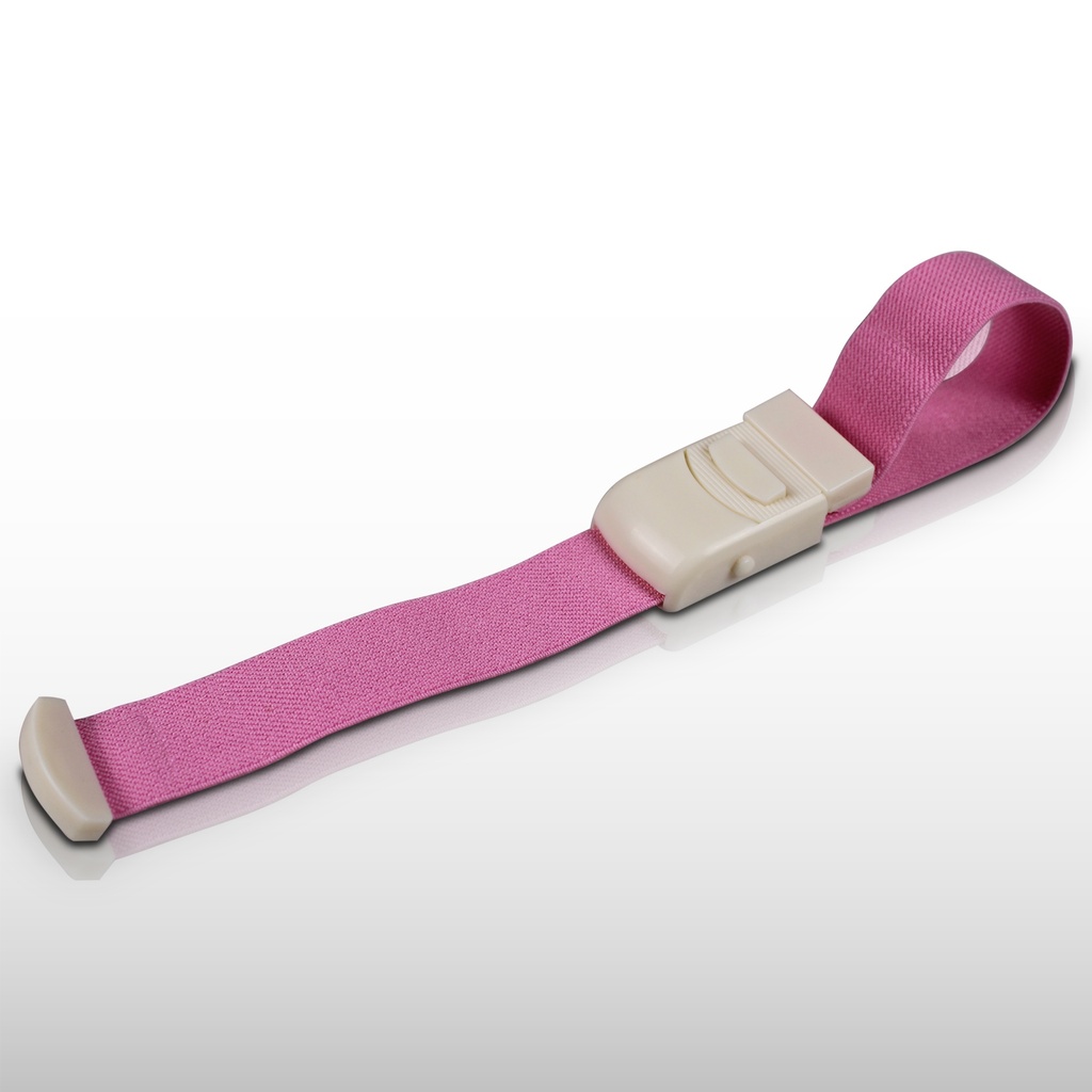 Torniquete Elástico Ligadura IV Enfermería F14 Rosa