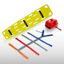 Kit de Camilla Rígida S1 con Inmovilizador y Arnés