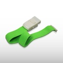 Torniquete Elástico Ligadura IV Enfermería F14 Verde Limón