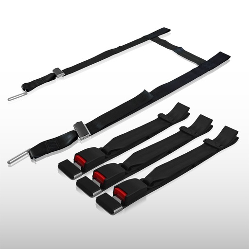 [KIT015] Kit de Cinturones para Camillas de Ambulancia S-04 y S-06