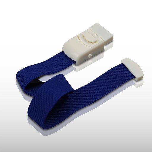 [TOR003] Torniquete Elástico Ligadura IV Enfermería F14 Azul