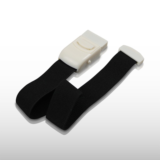 [TOR004] Torniquete Elástico Ligadura IV Enfermería F14 Negro