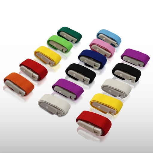 [KIT025] Kit de 16 Torniquetes Elásticos IV F14