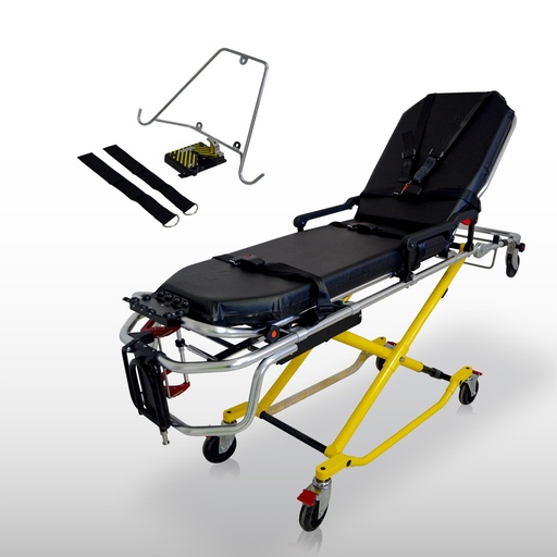 [CAM001] Camilla de Tijera de 8 Posiciones Amarilla/Negra A7