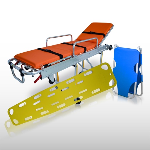 [KIT010] Kit de Camillas para Ambulancia Económico A2 S1 Marina Azul